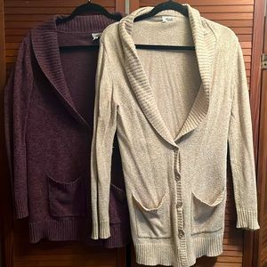 BUNDLE - 2 cardigans! - Abound cardigan x2